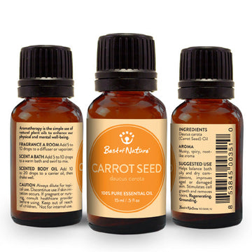 Carrot Seed Essential Oil - Spa & Bodywork Market