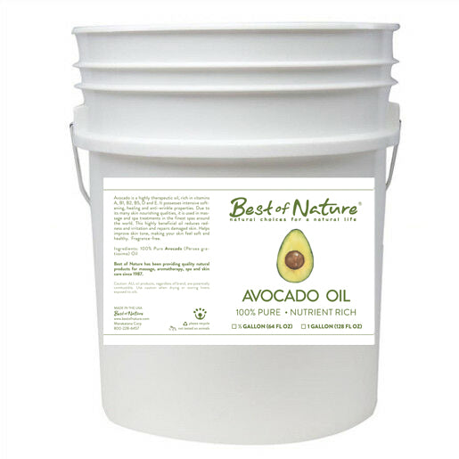 Avocado Massage and Body Oil 5 gallon pail