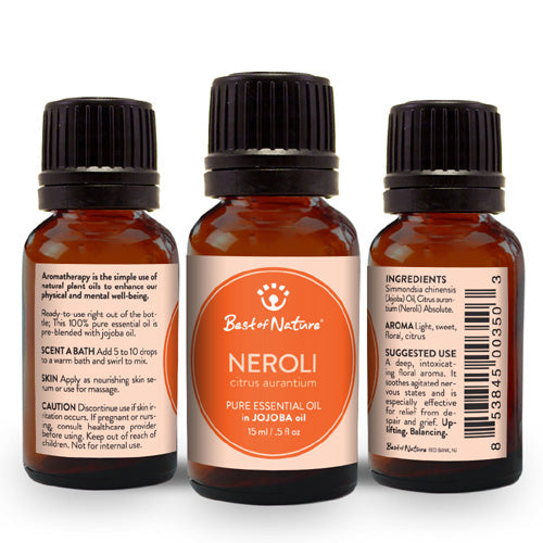 Neroli Absolute Essential Oil blended with Jojoba Oil - Spa & Bodywork Market