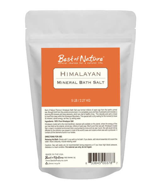 Himalayan Mineral Bath Salt 5 lb bag