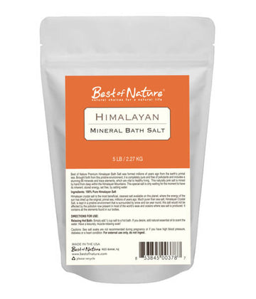 100% Pure Himalayan Mineral Bath Salt