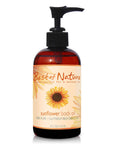 Pure Sunflower Massage and Body Oil 8 ounce pump bottle