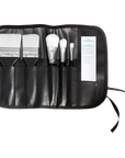 Body Brush 5 Piece Set in Roll Up Carry Case - Synthetic Bristles