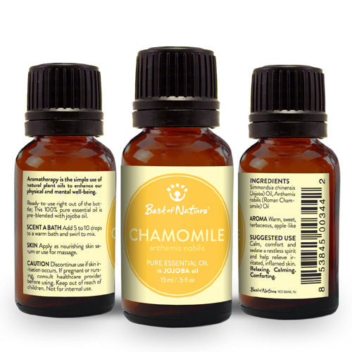 Roman Chamomile Essential Oil blended with Jojoba Oil - Spa &amp; Bodywork Market