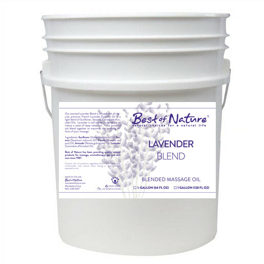 Lavender Blend Massage and Body Oil 5 gallon pail