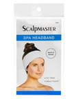 Waffle Weave Velcro Spa Headband - White