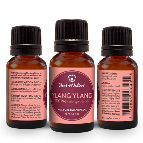100% Pure Ylang Ylang Extra Essential Oil